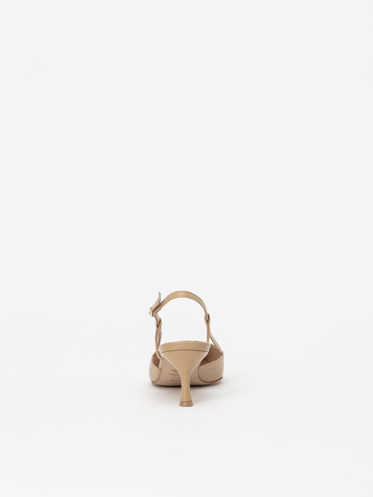 Rumball Slingback Pumps in Latte