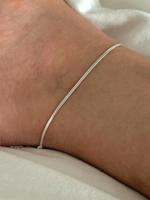 silver925 rare anklet