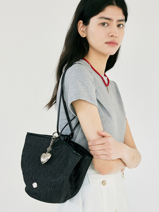 H Holiday Ratan Bucket Bag_2 colors