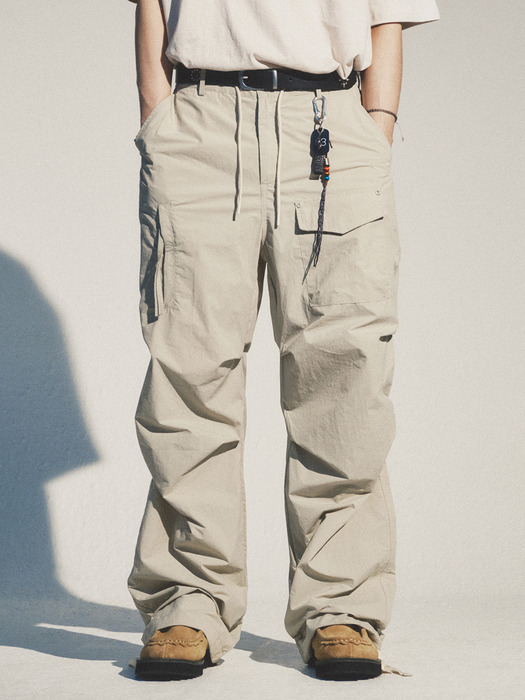 REFINE NYLON PARACHUTE PANTS_IV