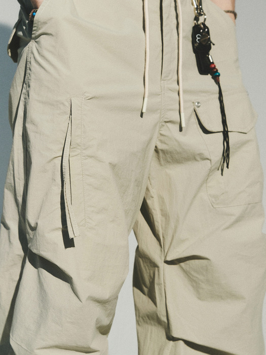 REFINE NYLON PARACHUTE PANTS_IV