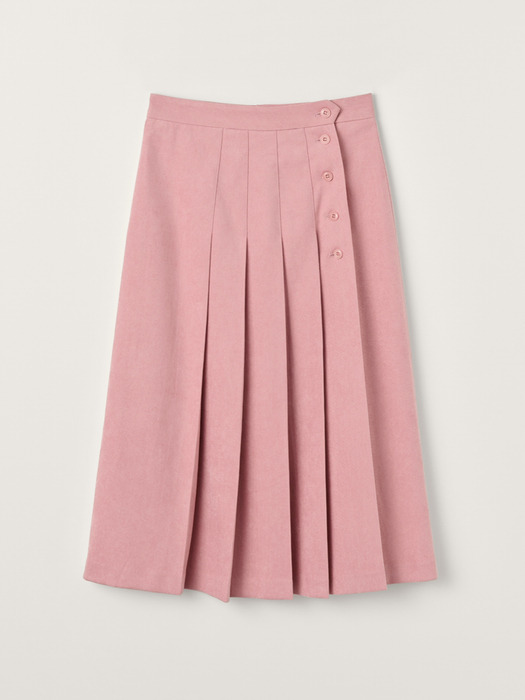 Camelia Pleats Skirt (Indi Pink)