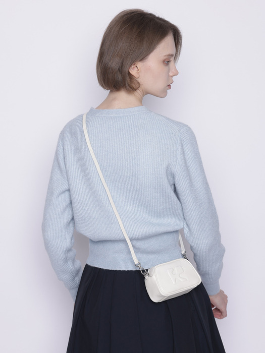 Coe mini Shoulder Bag_White