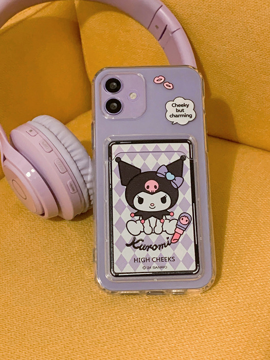 Diamond Kuromi Jelly Card Case_HC2411CP002O