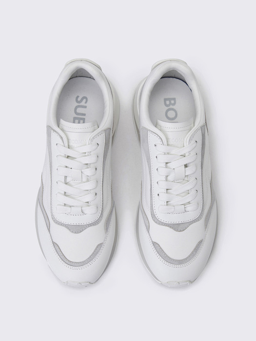 [김나영 착용] Wavy sneakers(white)_DG4DS24001WHT