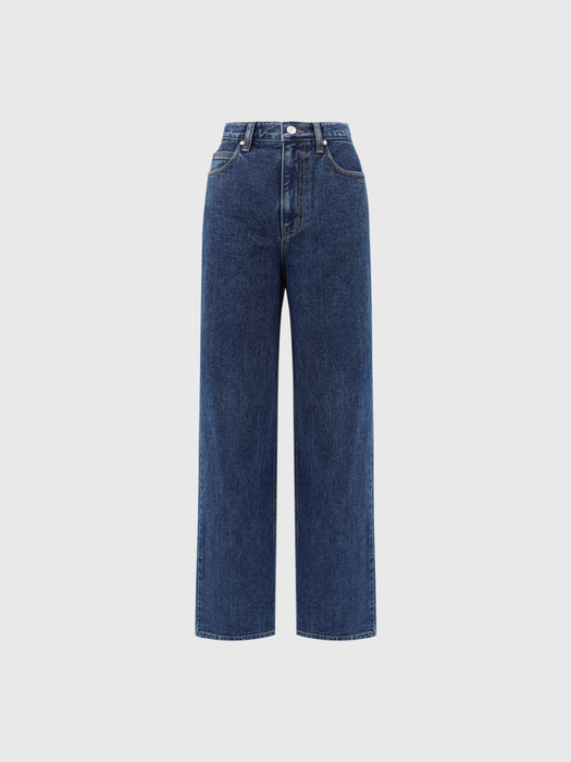 아델 데님 와이드 팬츠_블루 / ADELE DENIM WIDE PANTS_BLUE