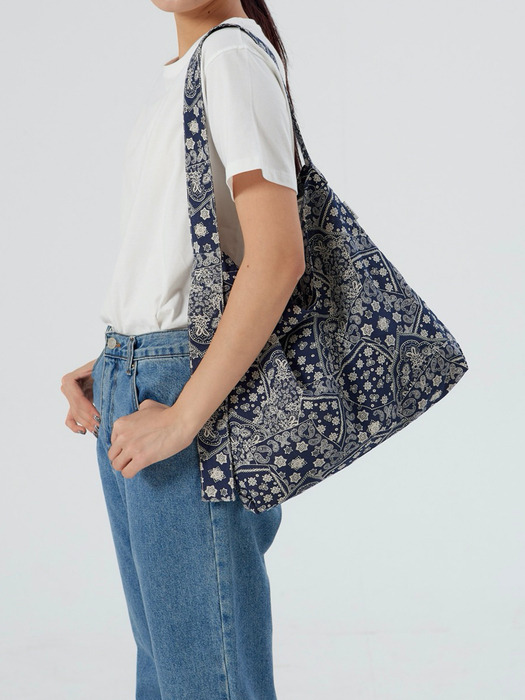 Paisley Bag (페이즐리백) Navy