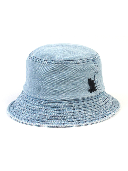 Pigment Light Denim Washing Bucket Hat 버킷햇