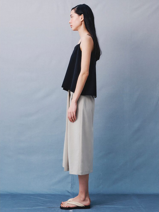 Belted Long Skirt  Beige (KE4327M02A)