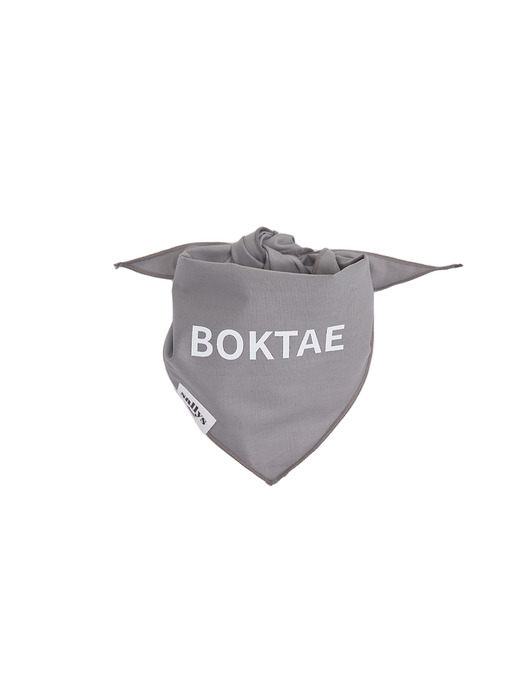 Naming classic bandana (gray)