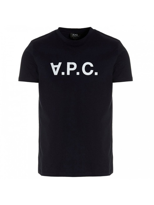 당일 VPC 벨벳 로고 티셔츠 다크네이비 COBQX IAK 24SS H26943