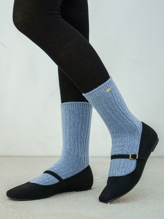 [선물포장]pposong  winter socks 4colors