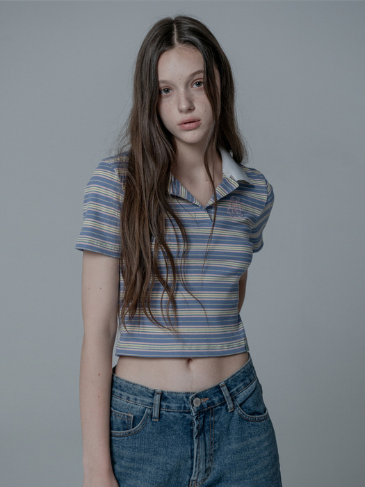 CANDY STRIPE KARA CROP TSHIRT_BLUE