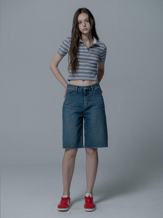 CANDY STRIPE KARA CROP TSHIRT_BLUE