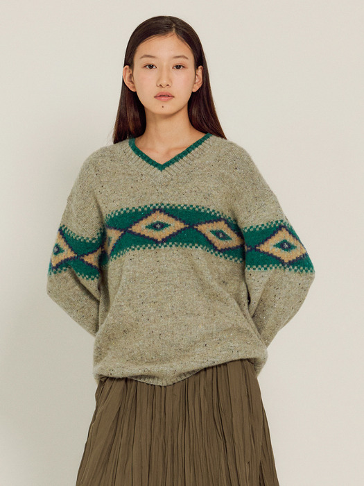 Anderson Wool Knit (Khaki)