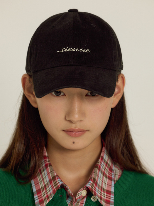 Sienne Ball Cap (Black)