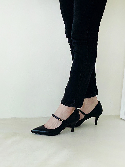 Gina Mary Jane Pumps_Black 5/6/7/8cm ODR219234