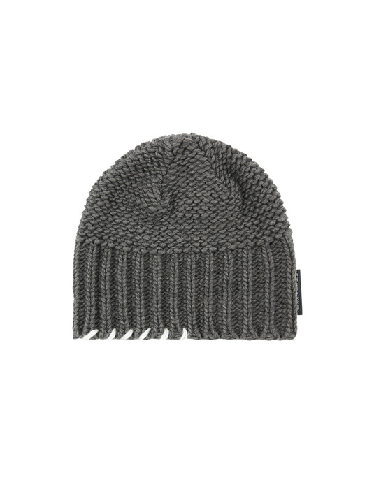 MILANO WOOL BEANIE aaa419m(CHARCOAL)