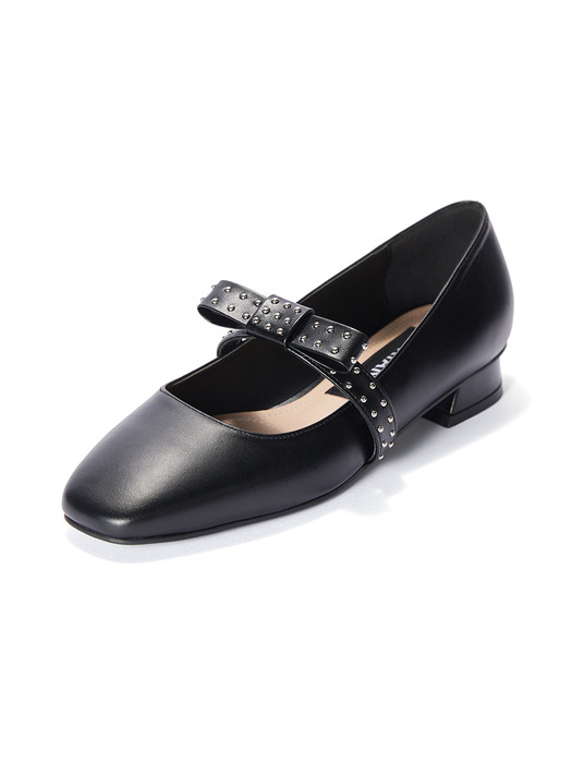 Ribbon Maryjane Pumps_Black