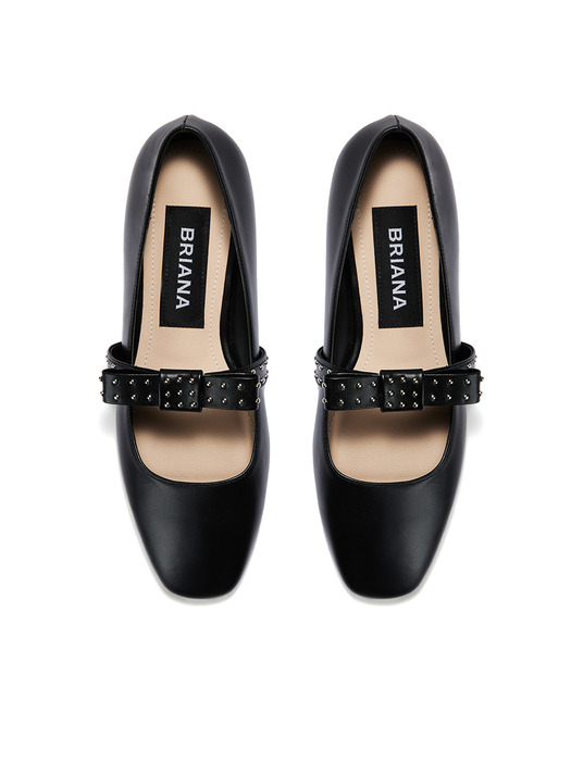 Ribbon Maryjane Pumps_Black