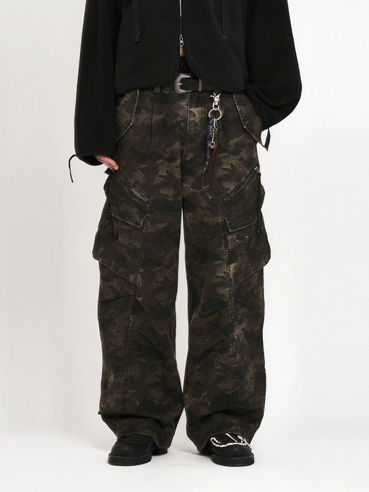 FARS COMFY CARGO PANTS_CAMOUFLAGE