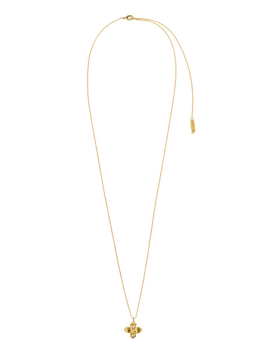 Clover long Necklace (Gold)