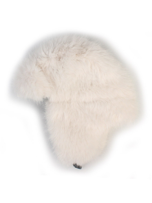 Fur White Aviator Hat 에비에이터햇