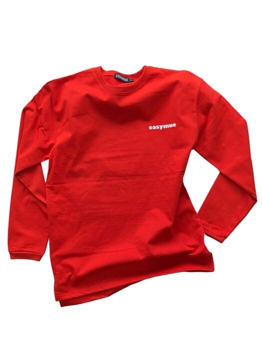 EASYMUE LOGO TEE(RED)