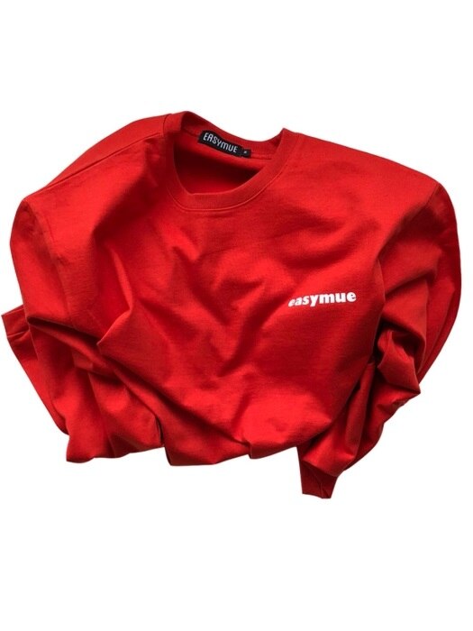 EASYMUE LOGO TEE(RED)