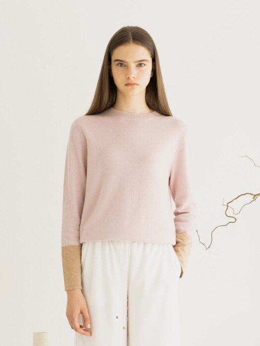 Melissa Color Dipped Cashmere Sweater
