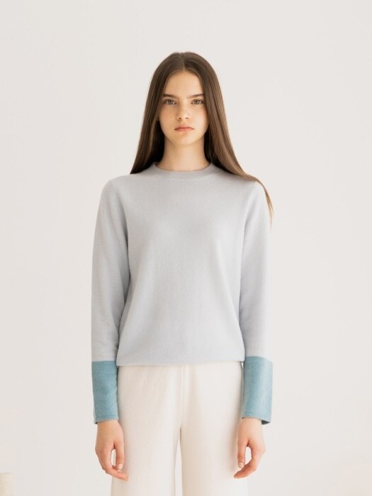 Melissa Color Dipped Cashmere Sweater