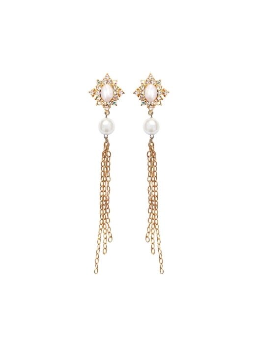 Royalmatic Chain Earrings-Gold