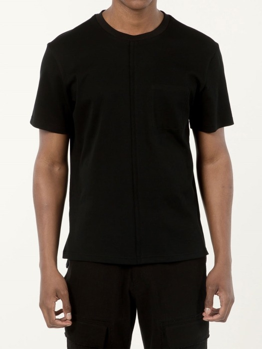 Slim Fitted Tshirt Black (Genderless)
