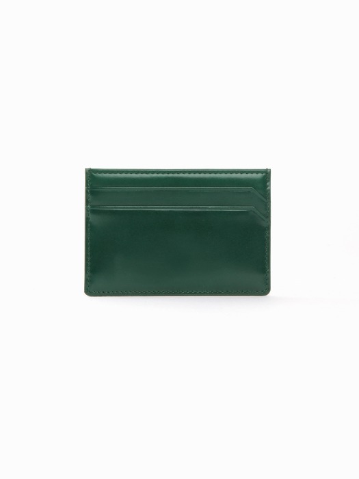 REIMS W021 wide card wallet Deep Green