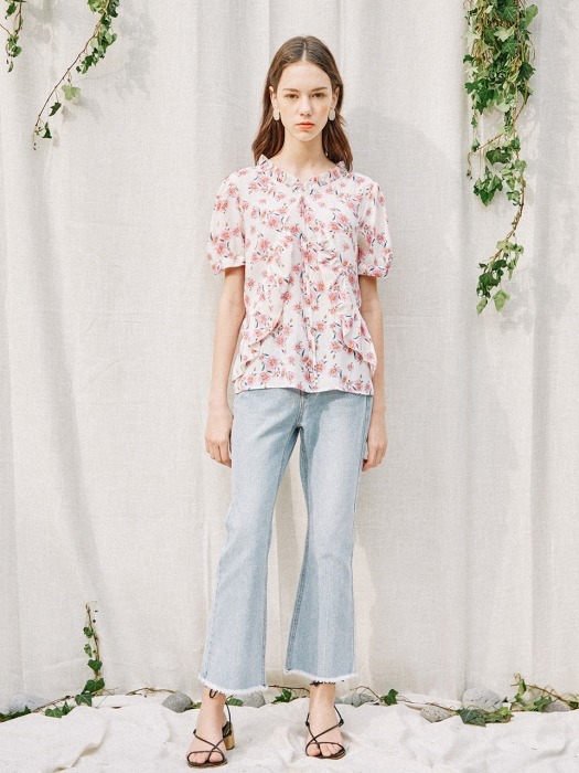 Floral Leaf Blouse_Flower