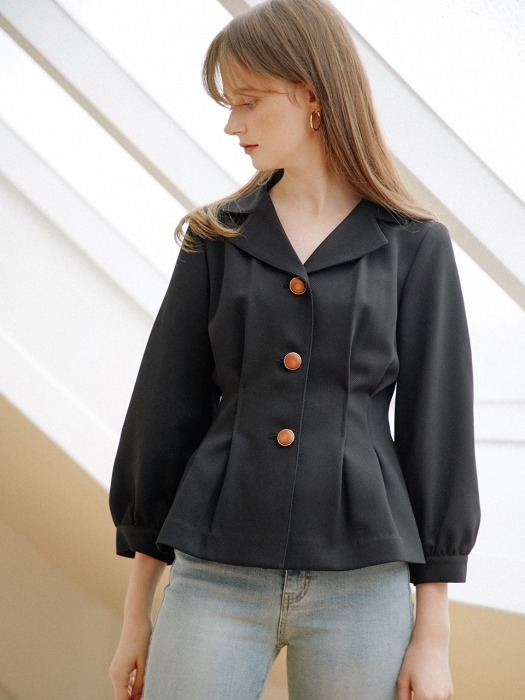 2way Woody Blouse_Black