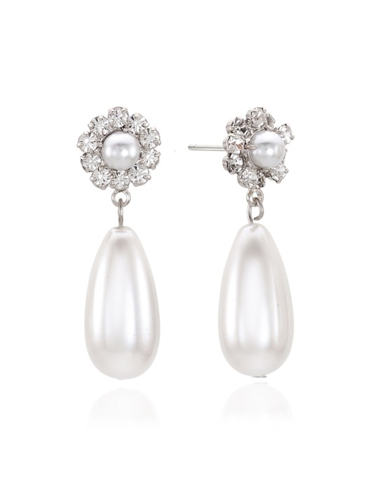 Blooming Pearl ``````````drop`````````` Earring