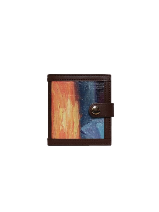 UPCYCLING LABEL_FRAME HALF WALLET_HOPPER