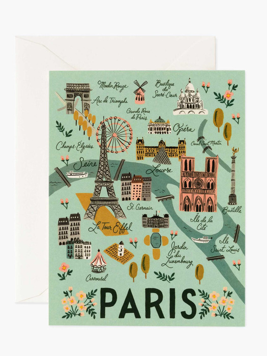 Paris Card 도시 카드