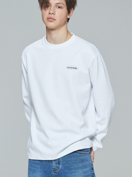CONSTELLATION LONG SLEEVE T (WHITE)