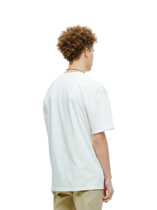 RECTANGLE FRAME T-SHIRTS (WHITE)