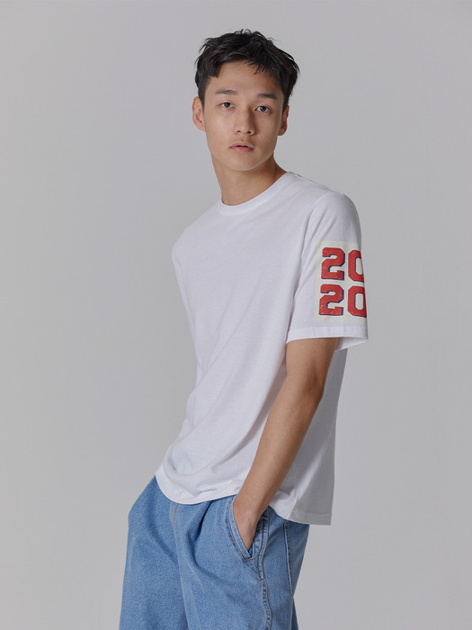 MADE IN SEOUL 2020 SLEEVE T SHIRT WHITE