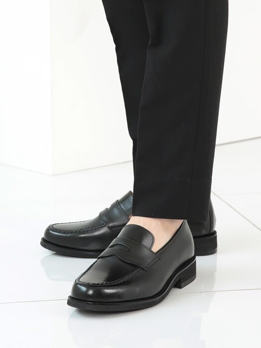 Oxford Penny Loafer Black#1035