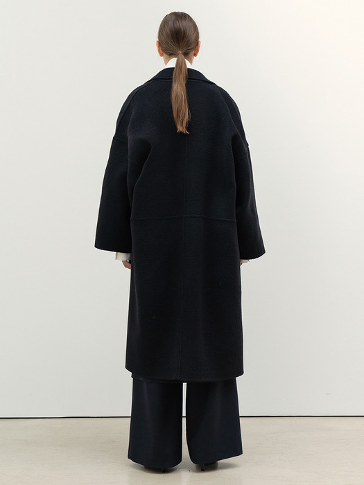 FW20 Wide Robe Coat Black