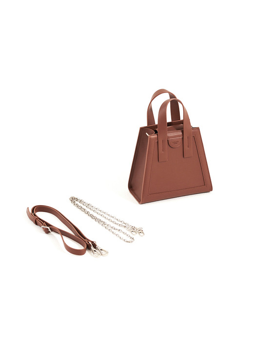 GEO BAG_MINI_BROWN