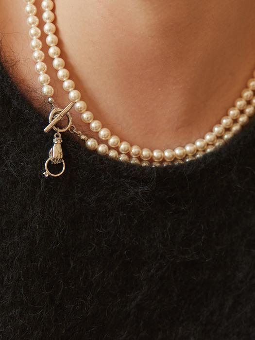 Opera Two-way Pearl Necklace