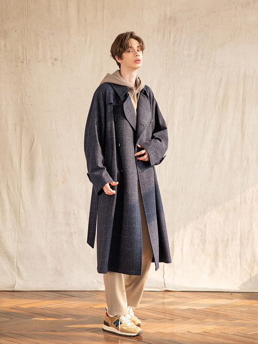 Wool Tweed Coat