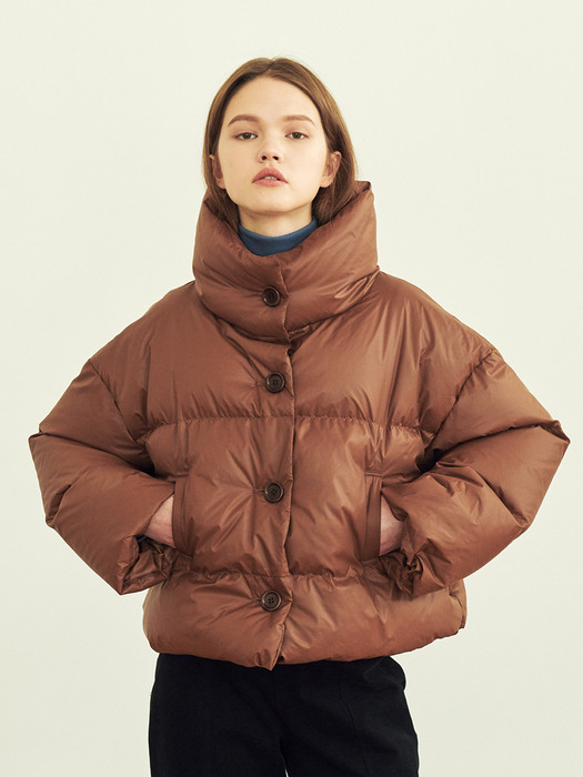 MARSHMALLOW GOOSE DOWN CROPPED JACKET (JTJJ303-65)