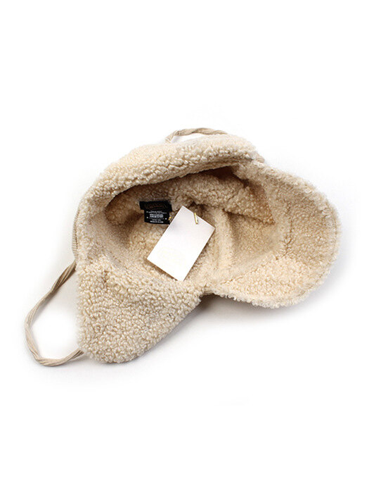 Thunder Ivory Corduroy Earflap Cap 귀달이모자