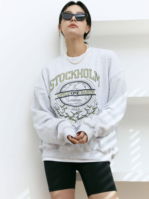 Stockholm Sweatshirt heather gray